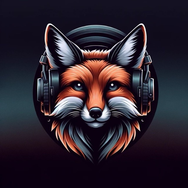 The Safety Huddle cover art: a fox wearing headphones, in the FOXPEDITION colours