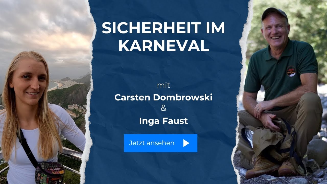 The Safety Huddle special: Sicherheit im Karneval, Tipps für Reisende