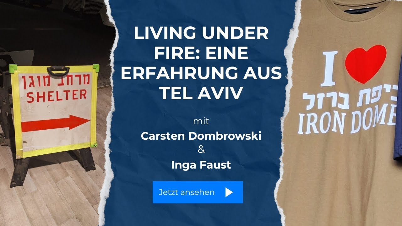 The Safety Huddle special: Living Under Fire, eine Erfahrung aus Tel Aviv